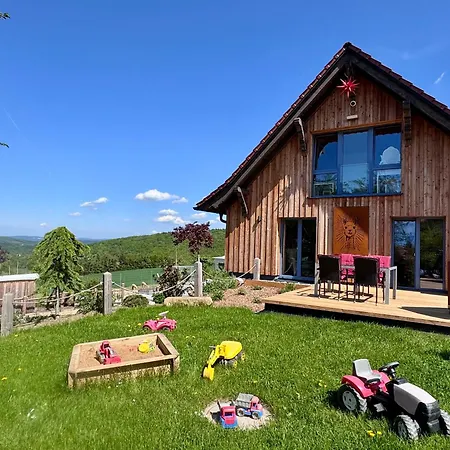 Moderne - Alpakahof Zum Himmelreich, Traumhafte Lage, Terrasse Mit Weitblick, Kostenfreier Parkplatz, Naehe Kurklinik, Optional Sauna
