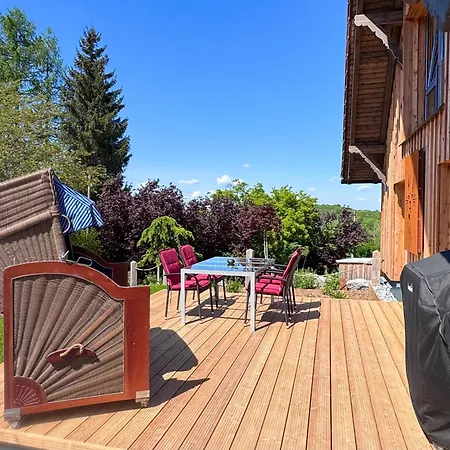 Moderne - Alpakahof Zum Himmelreich, Traumhafte Lage, Terrasse Mit Weitblick, Kostenfreier Parkplatz, Naehe Kurklinik, Optional Sauna