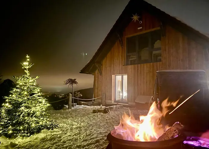 Apartment Moderne - Alpakahof Zum Himmelreich, Traumhafte Lage, Terrasse Mit Weitblick, Kostenfreier Parkplatz, Nähe Kurklinik, Optional Sauna Bad Gottleuba