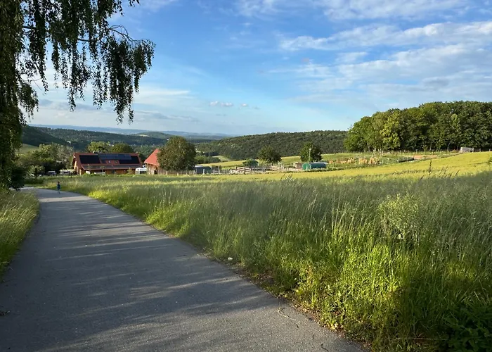 Apartment Moderne - Alpakahof Zum Himmelreich, Traumhafte Lage, Terrasse Mit Weitblick, Kostenfreier Parkplatz, Nähe Kurklinik, Optional Sauna *