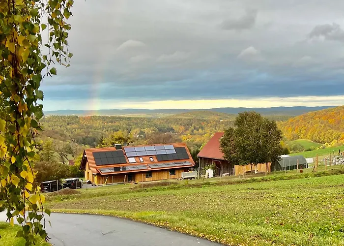 Apartment Moderne - Alpakahof Zum Himmelreich, Traumhafte Lage, Terrasse Mit Weitblick, Kostenfreier Parkplatz, Nähe Kurklinik, Optional Sauna Bad Gottleuba