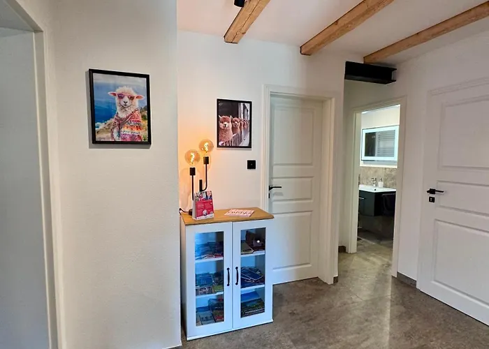 Apartment Moderne - Alpakahof Zum Himmelreich, Traumhafte Lage, Terrasse Mit Weitblick, Kostenfreier Parkplatz, Nähe Kurklinik, Optional Sauna Bad Gottleuba