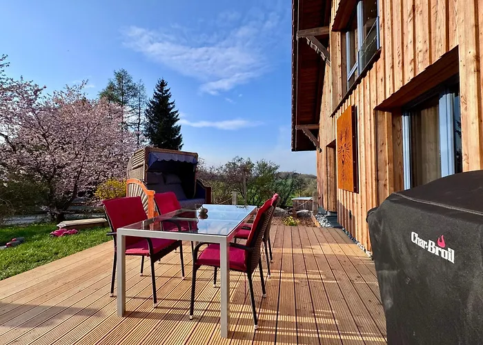 Lägenhet Moderne - Alpakahof Zum Himmelreich, Traumhafte Lage, Terrasse Mit Weitblick, Kostenfreier Parkplatz, Naehe Kurklinik, Optional Sauna *