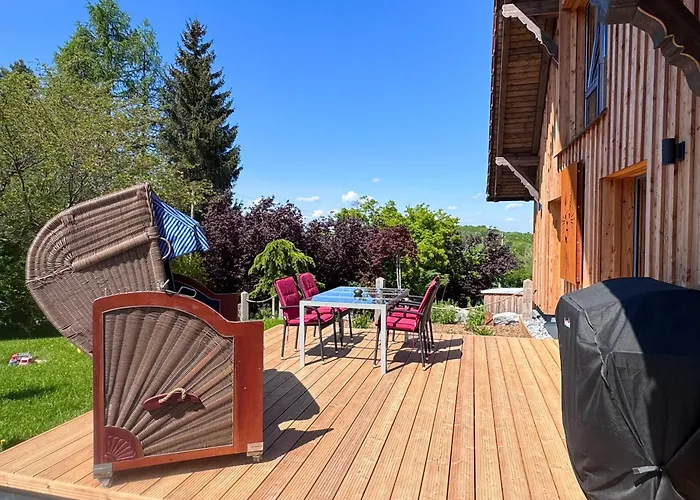 Moderne - Alpakahof Zum Himmelreich, Traumhafte Lage, Terrasse Mit Weitblick, Kostenfreier Parkplatz, Naehe Kurklinik, Optional Sauna