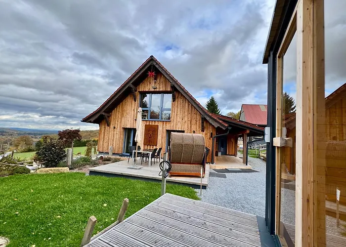 Moderne - Alpakahof Zum Himmelreich, Traumhafte Lage, Terrasse Mit Weitblick, Kostenfreier Parkplatz, Nähe Kurklinik, Optional Sauna Apartment *