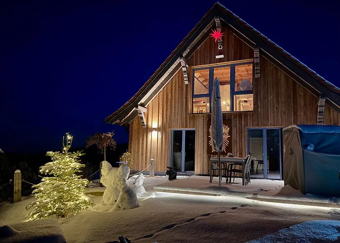 Moderne - Alpakahof Zum Himmelreich, Traumhafte Lage, Terrasse Mit Weitblick, Kostenfreier Parkplatz, Nähe Kurklinik, Optional Sauna